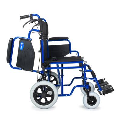  Comfort Plus DM-327 Mini Lacivert Özellikli Transfer Tekerlekli Sandalyesi - Comfort Plus (1)