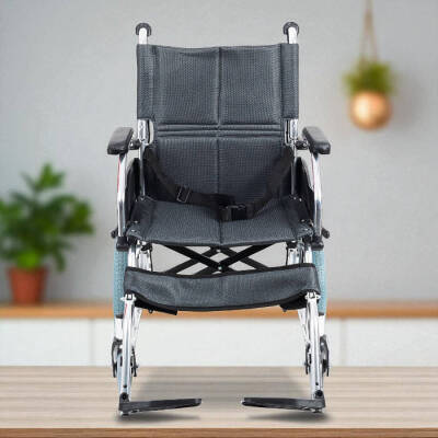 Comfort Plus KY863LABJ-A12 Füme Alüminyum Transfer Özellikli Tekerlekli Sandalye - 2