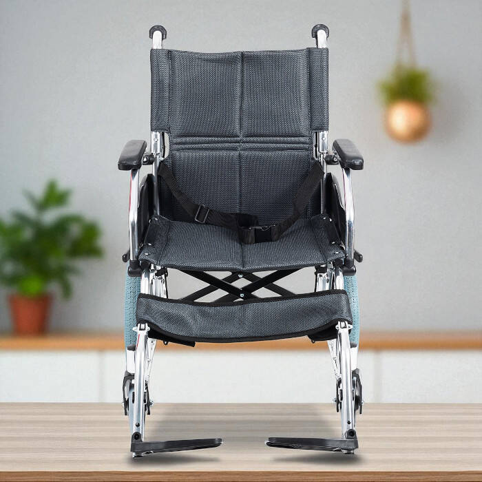 Comfort Plus KY863LABJ-A12 Füme Alüminyum Transfer Özellikli Tekerlekli Sandalye - 2