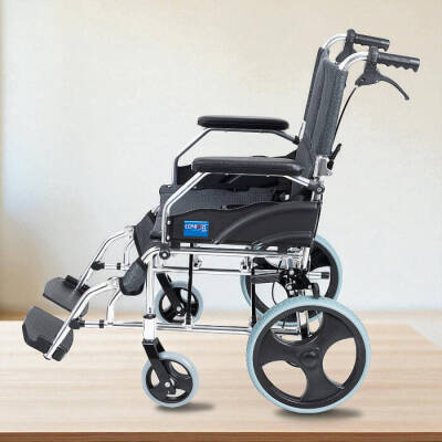 Comfort Plus KY863LABJ-A12 Füme Alüminyum Transfer Özellikli Tekerlekli Sandalye - 3